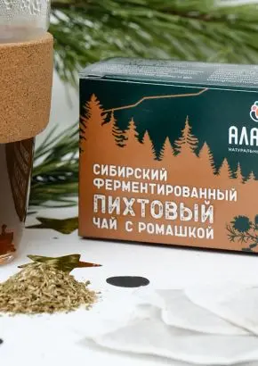 Чай пихтовый с ромашкой Чай пихтовый с ромашкой