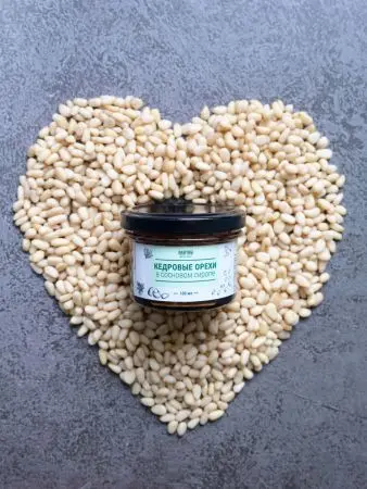 Кедровый орех в Сосновом сиропе, 100 мл Кедровый орех в Сосновом сиропе, 100 мл