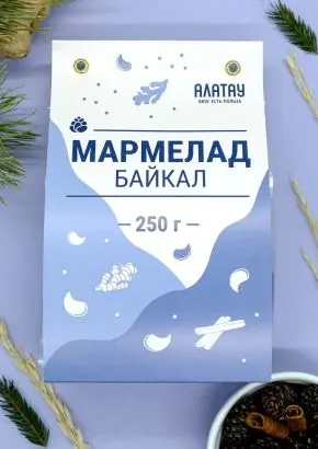 Мармелад сосновый "Байкал", 250 г Мармелад сосновый "Байкал", 250 г