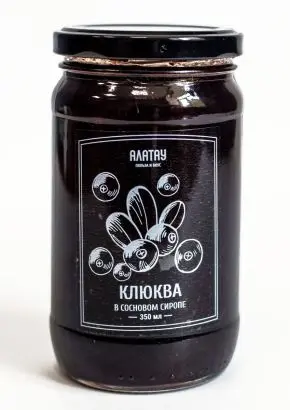 Клюква в сосновом сиропе, 350 мл Клюква в сосновом сиропе, 350 мл