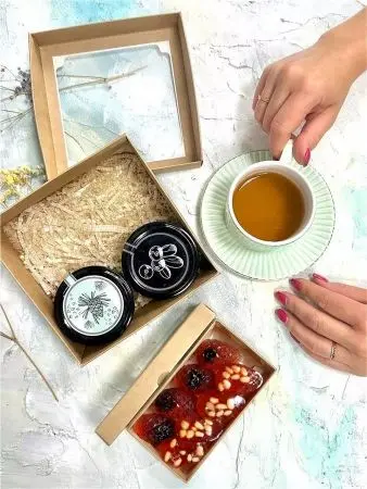 Подарочный набор «С клюквой» Подарочный набор «С клюквой»