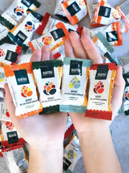 Цукаты сосновые АССОРТИ 4 вкуса, 600 гр Цукаты сосновые АССОРТИ 4 вкуса, 600 гр