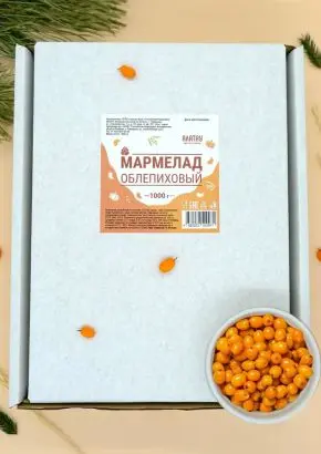 Мармелад ягодный Облепиховый, 1кг Мармелад ягодный Облепиховый, 1кг