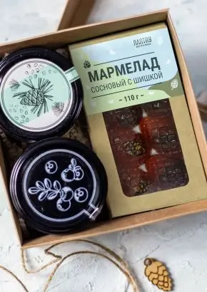 Подарочный набор «С брусникой» Подарочный набор «С брусникой»