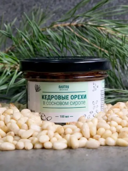 Кедровый орех в Сосновом сиропе, 100 мл