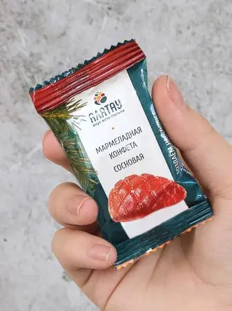 Мармелад сосновый АССОРТИ 3 вкуса, 1 кг Мармелад сосновый АССОРТИ 3 вкуса, 1 кг